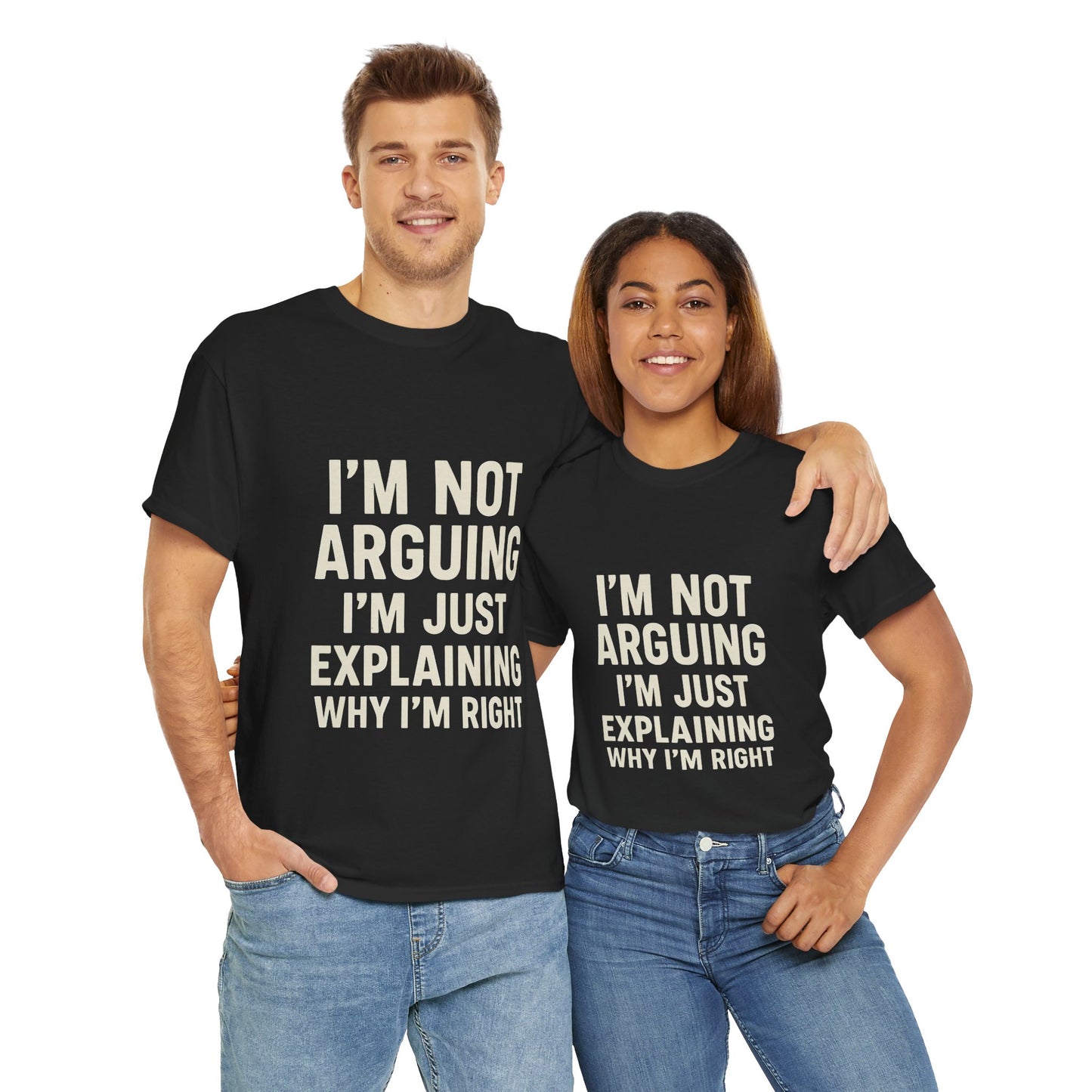 I'm not agruing