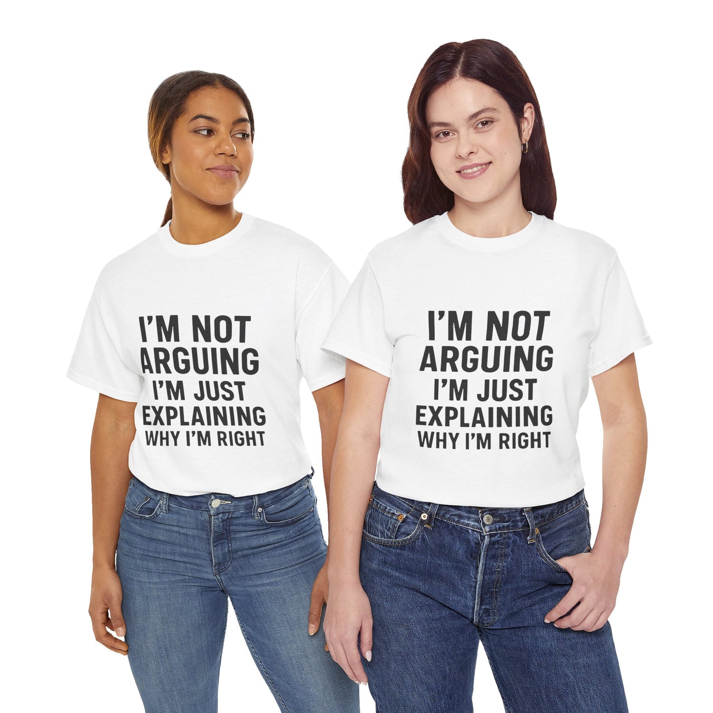I'm not agruing