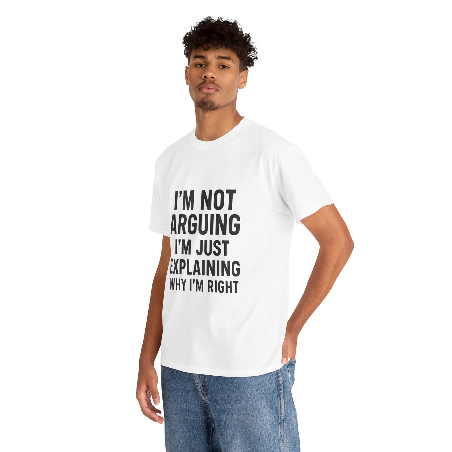 I'm not agruing