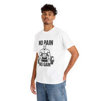 No Pain No Gain White Gym